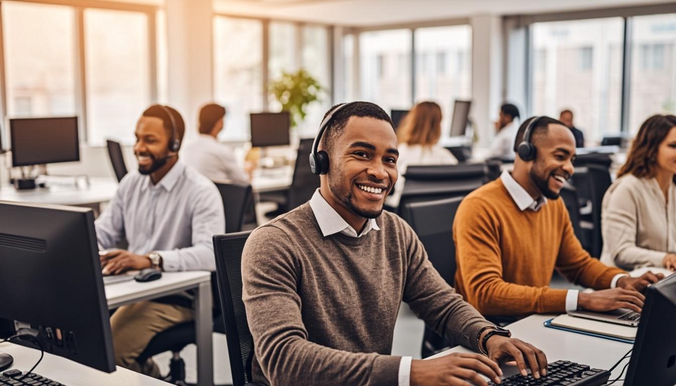 Call center team